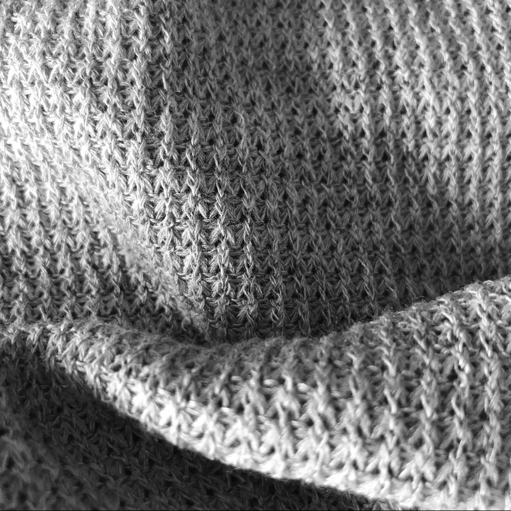 Dolman Sleeve Waffle Knit Top-Ivory - Picture 7 of 7